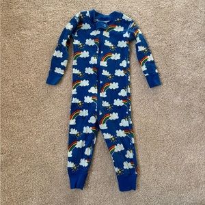 Hanna Andersson Pajamas 2-way zip sleeper / 18-24mo 80cm